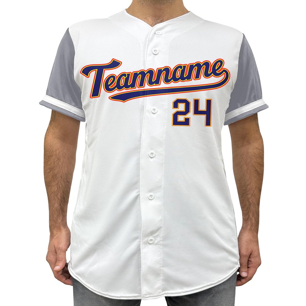 Custom Baseball Jersey w/Name Number Team Personalized Baseball Shirt for Youth Design 17