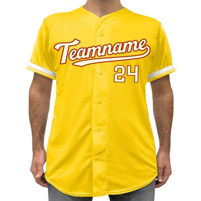 Custom Baseball Jersey w/Name Number Team Personalized Baseball Shirt for Youth Design 03