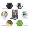 DeaRyU Leg Gaiters, Outdoor Mountaineering Gaiters, Waterproof Snakebite-Proof Gaiters, Adjustable Snow Boot Covers, Suitable for Hiking, Skiing, Hunting and Mountain Climbing (Size : X-Large) view 3