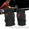 Adult Knee Pads, Elastic Elbow Pads Wrist Guards for Men, Women, Ski Arm Guard Protective Gear Set for Cycling Roller Skating (L-Black) view 2