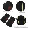 Adult Knee Pads, Elastic Elbow Pads Wrist Guards for Men, Women, Ski Arm Guard Protective Gear Set for Cycling Roller Skating (L-Black) view 4