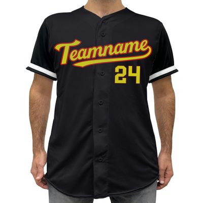 Custom Baseball Jersey w/Name Number Team Personalized Baseball Shirt for Youth Design 04