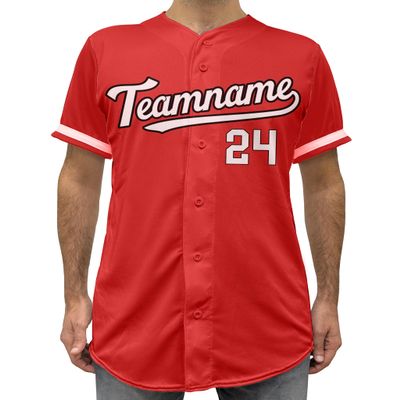 Custom Baseball Jersey w/Name Number Team Personalized Baseball Shirt for Youth Design 15