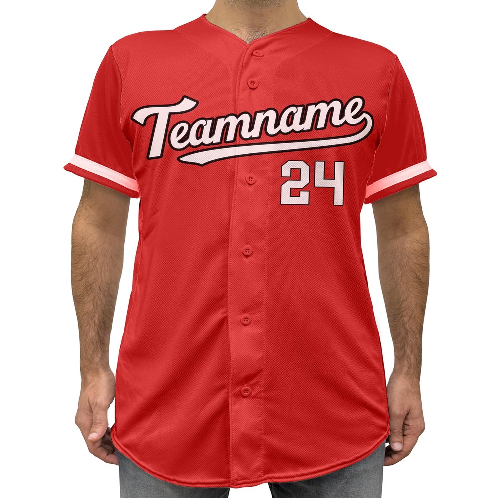 Custom Baseball Jersey w/Name Number Team Personalized Baseball Shirt for Youth Design 15