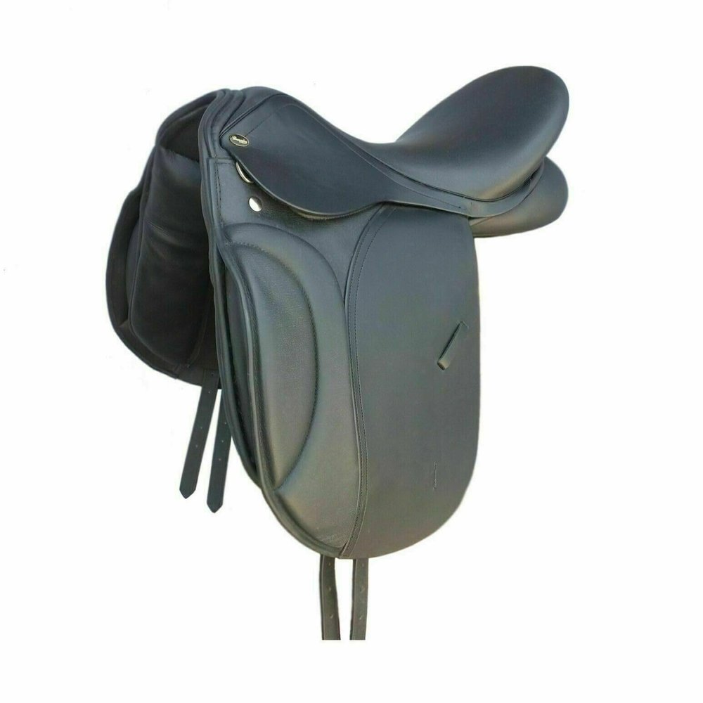 EQUIGEAR Premium Horse Dressage Leather All Purpose Equestrian Excellence Horse Saddle Size 14" inches - 18" inches Seat Available A27 (14 Inches)