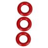 BESPORTBLE 2pcs Weighted Practice Golf Club Swing Ring Warm up Donut Metal Rubber Accessory Swing Trainer Ring for Golf view 1