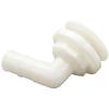 Marine East Boat Shower Drain 106-6322W-K | Elbow 1 1/8 Inch White view 3