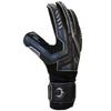 Renegade GK Talon Blackhawk Goalie Gloves with Pro-Tek Finger Spines | 4mm Hyper Grip & Duratek | Black Soccer Goalkeeper Gloves (Size 7, Youth, Roll Cut, Level 2) view 2