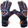 Renegade GK Triton Octane Goalie Gloves with Pro-Tek Finger Protection | 3.5+3mm Super Grip| Black, Blue & Orange Soccer Goalkeeper Gloves (Size 11, Adult, Roll Cut, Level 2) view 2