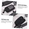 Didiseaon 3pcs Nylon Waist Bag for Outdoor Travel Compact Multi-function Storage Pouch for Men Fits Cards Cash Keys and Lightweight Fanny Pack view 3