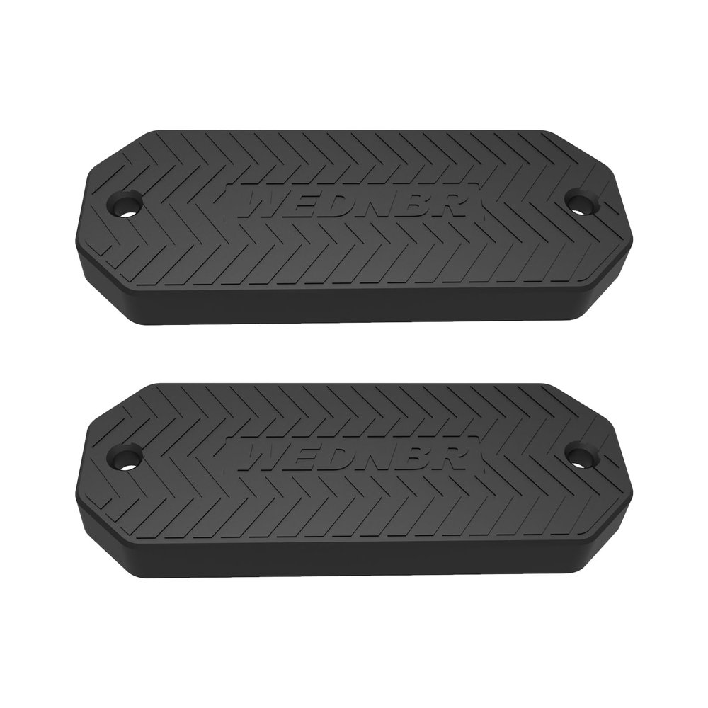 WEDNBR Gun Magnet 56 lbs (2-Pack) Magnetic Mount for Pistols | Universal Car, Truck, Desk, Safe & Wall Mount | HQ Rubber Coated Concealed Holder | Ideal Gift for Gun Owners
