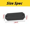 WEDNBR Gun Magnet 56 lbs (2-Pack) Magnetic Mount for Pistols | Universal Car, Truck, Desk, Safe & Wall Mount | HQ Rubber Coated Concealed Holder | Ideal Gift for Gun Owners view 4