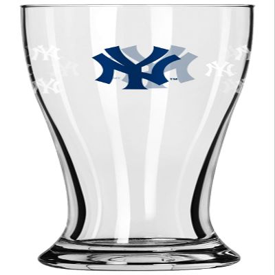 Boelter Brands MLB 2.5oz SHOT GLASS shaped like a Mini Pilsner (New York Yankees)