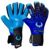 Renegade GK Eclipse Riptide Professional Goalie Gloves with Pro Fingersaves Black| Blue Soccer Goalkeeper Gloves (Size 6, Youth, Junior, Neg. Cut, Level 5) view 1