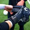 Renegade GK Eclipse Riptide Professional Goalie Gloves with Pro Fingersaves Black| Blue Soccer Goalkeeper Gloves (Size 6, Youth, Junior, Neg. Cut, Level 5) view 3