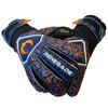 Renegade GK Triton Octane Goalie Gloves with Pro-Tek Finger Savers | 3.5+3mm Super Grip| Black, Blue & Orange Soccer Goalkeeper Gloves (Size 8, Youth-Adult, Roll Cut, Level 2) view 3