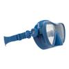 Sherwood Scuba Ceto Adult Scuba Diving mask with Single Tempered Lens: Solid Steel Blue Color view 3