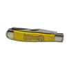 Moore Maker Inc. - 5202WM - Windmill Two Blade Trapper - 4 1/8" Closed - Yellow Bone Handle view 2