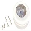 Pactrade Marine Blue LED Courtesy Light Ceiling Light Cabin Light RV Accent Interior Light White Plastic Housing 12V DC Flush/Surface Mount 3 Inches for RV Boat Pontoon Cabin view 4
