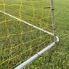 Pass Official Size 24X8X5 Ft. Steel Soccer Goal. Heavy Duty with Two NETS. Regulation Size. Professional Portable Practice Training Aid. 2" Diameter Frame. One Year Warranty. (2 NETS+One Goal). view 3