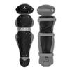 All Star Heiress Fastpitch Softball Catching Kit Ages 7 to 16  Includes Helmet, Chest Protector & Leg Guards  Lightweight, Durable Baseball Protective Set, Meets NOCSAE (Black, Large) view 4