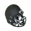 Matte Black Blank Riddell Revolution Speed Mini Football Helmet (Decorative Mini Helmet - NOT Wearable - Does NOT FIT Any Human Head) view 1