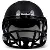 Matte Black Blank Riddell Revolution Speed Mini Football Helmet (Decorative Mini Helmet - NOT Wearable - Does NOT FIT Any Human Head) view 4