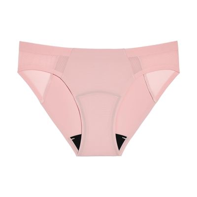 KNIX Light Leakproof No-Show Mesh Boyshort - Period Underwear for Women - Rose Water, XX-Large