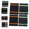 Sosoport 8pcs Elastic Sports Wristbands for Men and Women Breathable Sweat Absorbing Wrist Protectors for Basketball Weightlifting and Fitness Activities Stylish and Fluorescent Design view 2