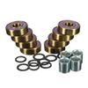 BREAKA 8pcs ABEC 9 Scooter Groove Ball Bearings Shaft Sleeve Skateboard Purple Bearings view 1