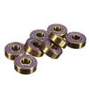 BREAKA 8pcs ABEC 9 Scooter Groove Ball Bearings Shaft Sleeve Skateboard Purple Bearings view 3