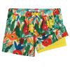 maamgic Boys Swim Trunks with Compression Liner Toddler Stretch Swim Shorts Quick Dry Swimming Trunks Boxer Brief 2 in 1 Beach Shorts Flower Garden 8 view 1
