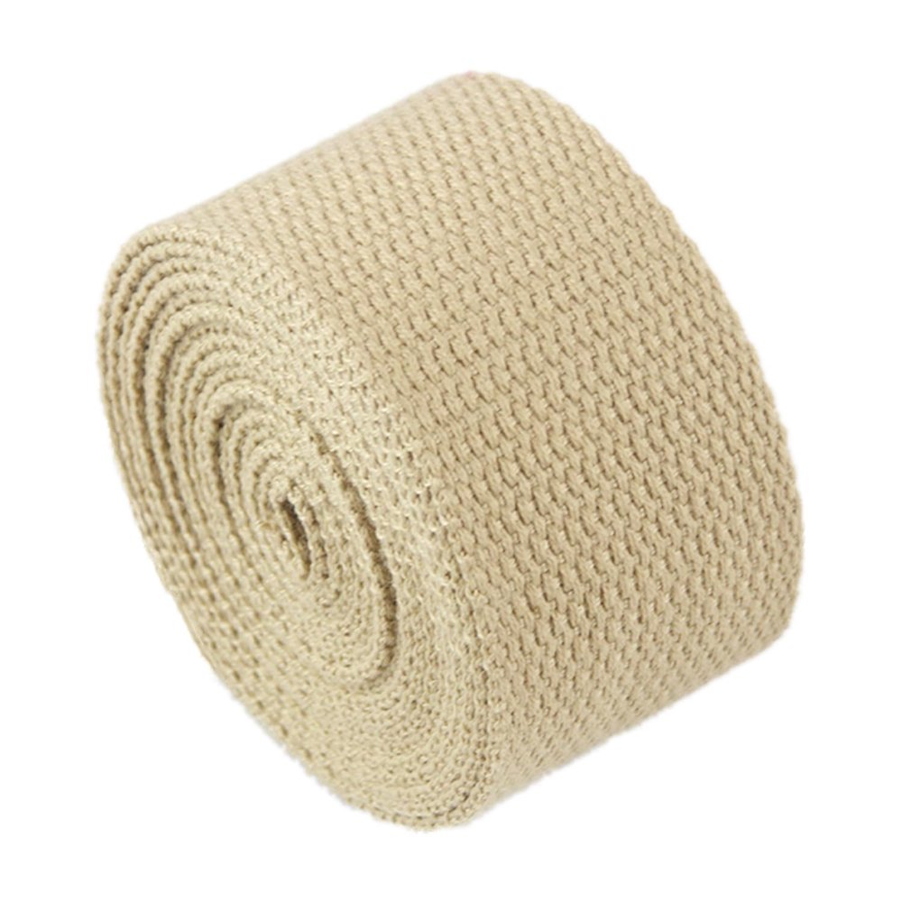 YunYunStrap Webbing 2 Inch - Cotton Webbing Straps for Bags - 10 Yards/roll