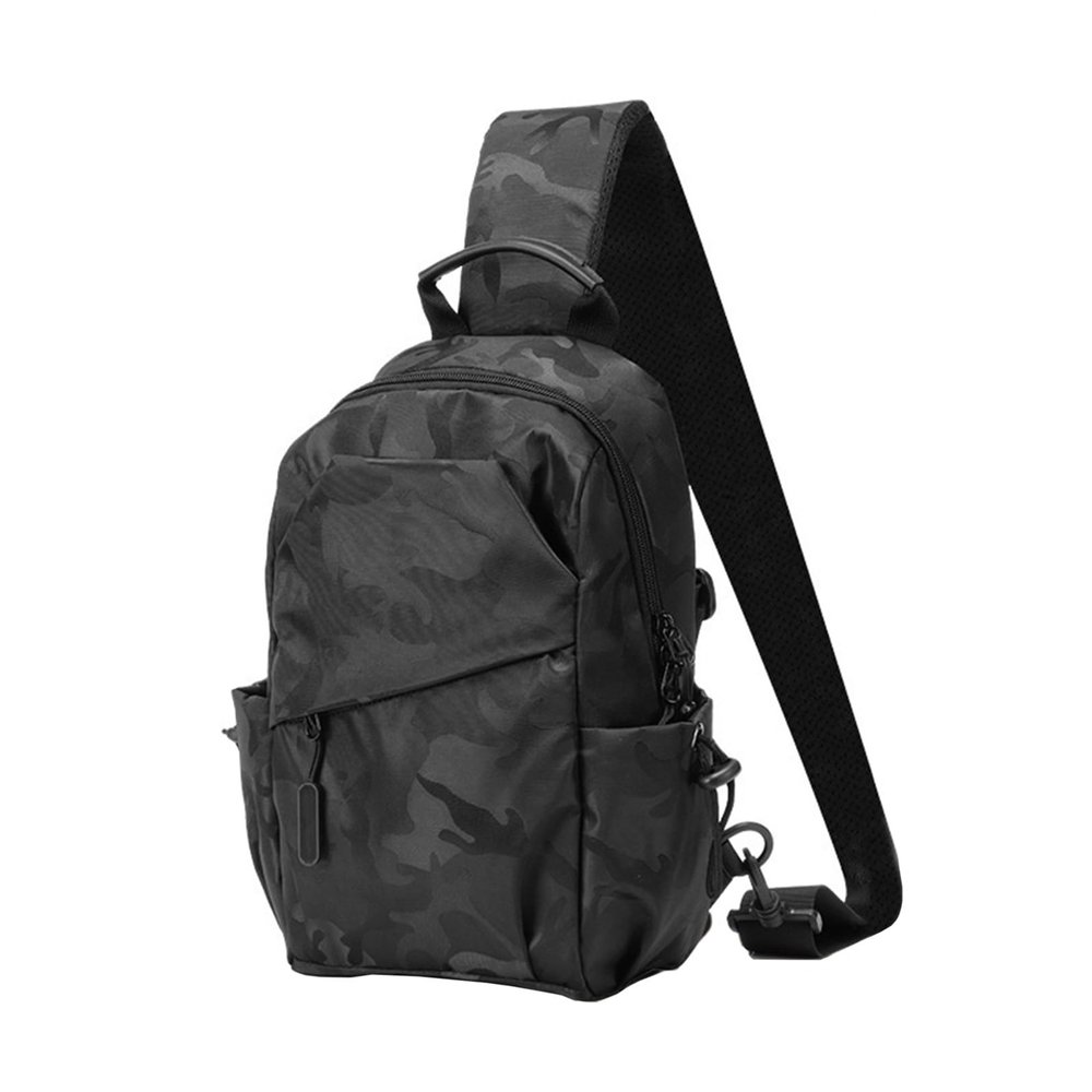 Aliuciku Men Bag Handbag Cross Shoulder Oxford Nylon Fabric Business Casual Fashion Chest Bags (Color : Camouflage)