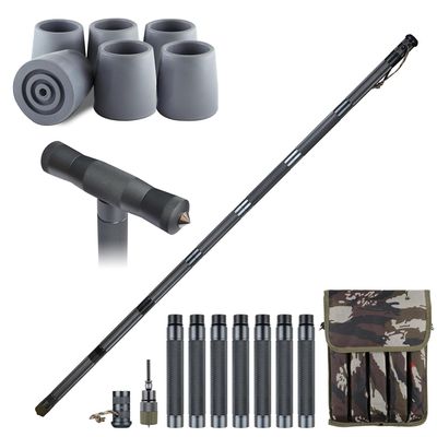 aiGear Premium Walking Hiking Stick and Grip Part and Anti Skid Rubber Tips