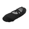 Ballet Shoes for Girls,Soft Leather Ballet Slippers No-Tie Warm Dance Yoga Practice Shoes for (Black-d, 9.5 Toddler) view 1