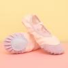 Ballet Shoes for Girls,Soft Leather Ballet Slippers No-Tie Warm Dance Yoga Practice Shoes for (A-d, 10.5 Little Child) view 3