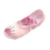 Ballet Shoes for Girls,Soft Leather Ballet Slippers No-Tie Warm Dance Yoga Practice Shoes (Rose Gold-b, 11 Little Child) view 1