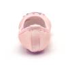 Ballet Shoes for Girls,Soft Leather Ballet Slippers No-Tie Warm Dance Yoga Practice Shoes (Rose Gold-b, 11 Little Child) view 3
