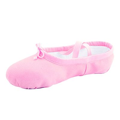 Ballet Shoes for Girls,Soft Leather Ballet Slippers No-Tie Warm Dance Yoga Practice Shoes for (PK2-e, 10 Toddler)