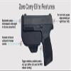 Fits SIG SAUER P320 Compact Series Zero Carry Elite IWB Holster 4 Concealed Carry. Invisible, Comfortable, & Secure. Lightweight & no Added Bulk (P320 SUB Compact, Right) view 4