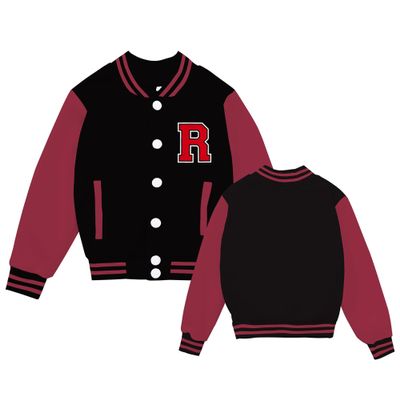 NICNZQI Kids Varsity Jacket Girls Baseball Jacket Boys Bomber Outwear with Pocket Coat