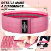 DICYWUDI Fabric Resistance Bands for Working Out, 3Pack or 6Pack Non-Slip Exercise Bands for Women and Men, Fabric Booty Bands for Home, Exercise Fitness, Pilates, Stretching view 2