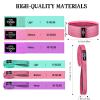 DICYWUDI Fabric Resistance Bands for Working Out, 3Pack or 6Pack Non-Slip Exercise Bands for Women and Men, Fabric Booty Bands for Home, Exercise Fitness, Pilates, Stretching view 3