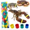 AirFly Crab, Lobster Claw Rubber Bands, Protect Lobsters & Crabs, Cook Safe FDA-Compliant Silicone, Size 1 x 0.5, Made in USA view 1