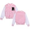 NICNZQI Kids Varsity Jacket Boys Bomber Jacket Baseball Jacket for Girls with Pocket Coat view 1