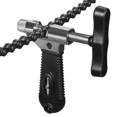 A AKRAF Upgrade Bike Chain Splitter with Chain Hook, Bicycle Chain Cutter Breaker Tool, Remove and Install Chain 7, 8, 9, 10 and Single Speed Chains