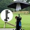 DUDOK Golf Umbrella Holder, Adjustable Golf Cart Umbrella Stand, Umbrella Holder Extension with Quick-Release Clamp, Windproof Golf Trolley Umbrella Holder, Golf Cart Umbrella Holder for Cart Trolley view 3