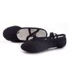 Ballet Shoes for Girls,Soft Leather Ballet Slippers No-Tie Warm Dance Yoga Practice Shoes for (Black-e, 10 Toddler) view 4