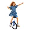 TdiriNar Unicycle Wheel, 16/24 Inch Wheel Unicycle with Steel Rim, Skidproof Mountain Tire Cycling Sports Exercise with Adjustable Seat, Adults Kids Outdoor Sports Fitness Exercise Tool (16Inch Blue) view 1